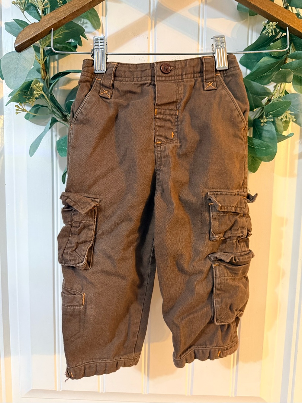 💫10/$25 • Nevada Brown Cotton Cargo Pants